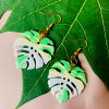 Monstera Grace Earrings